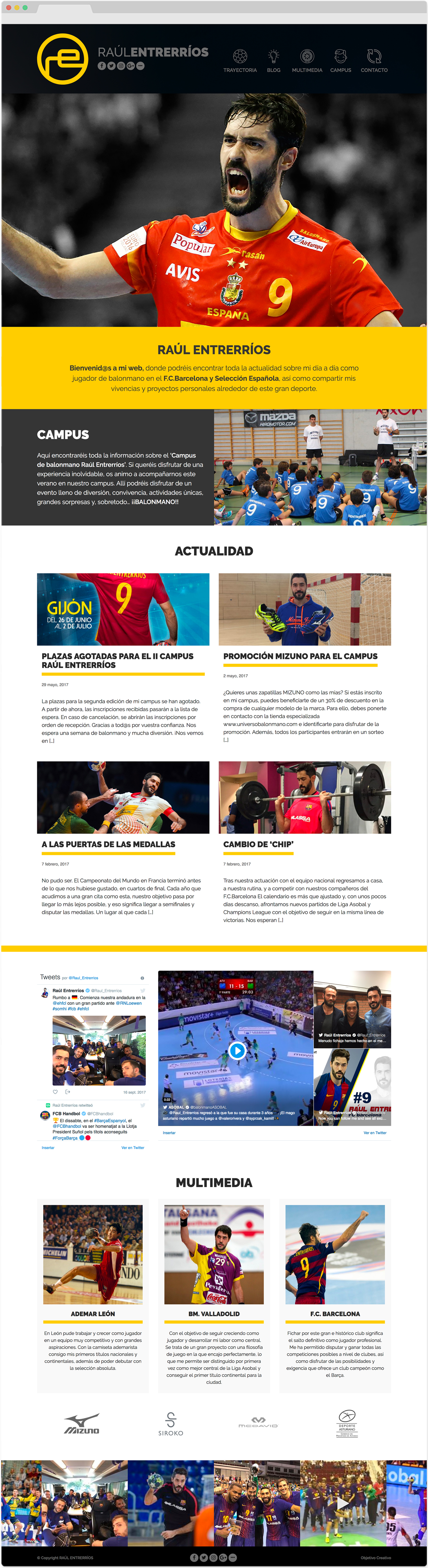 Diseño web Raúl Entrerríos