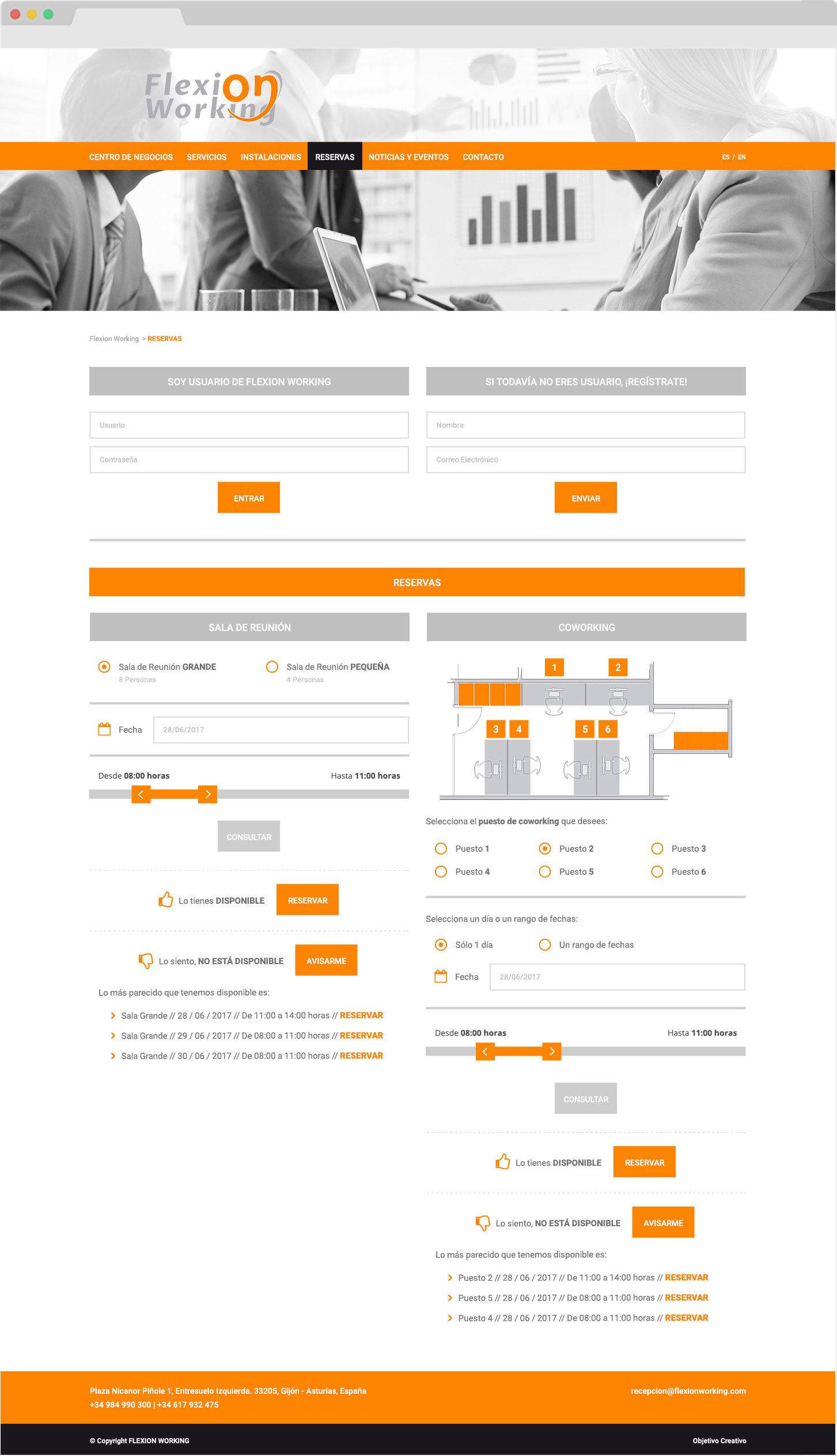 Diseño Web Flexi On Working