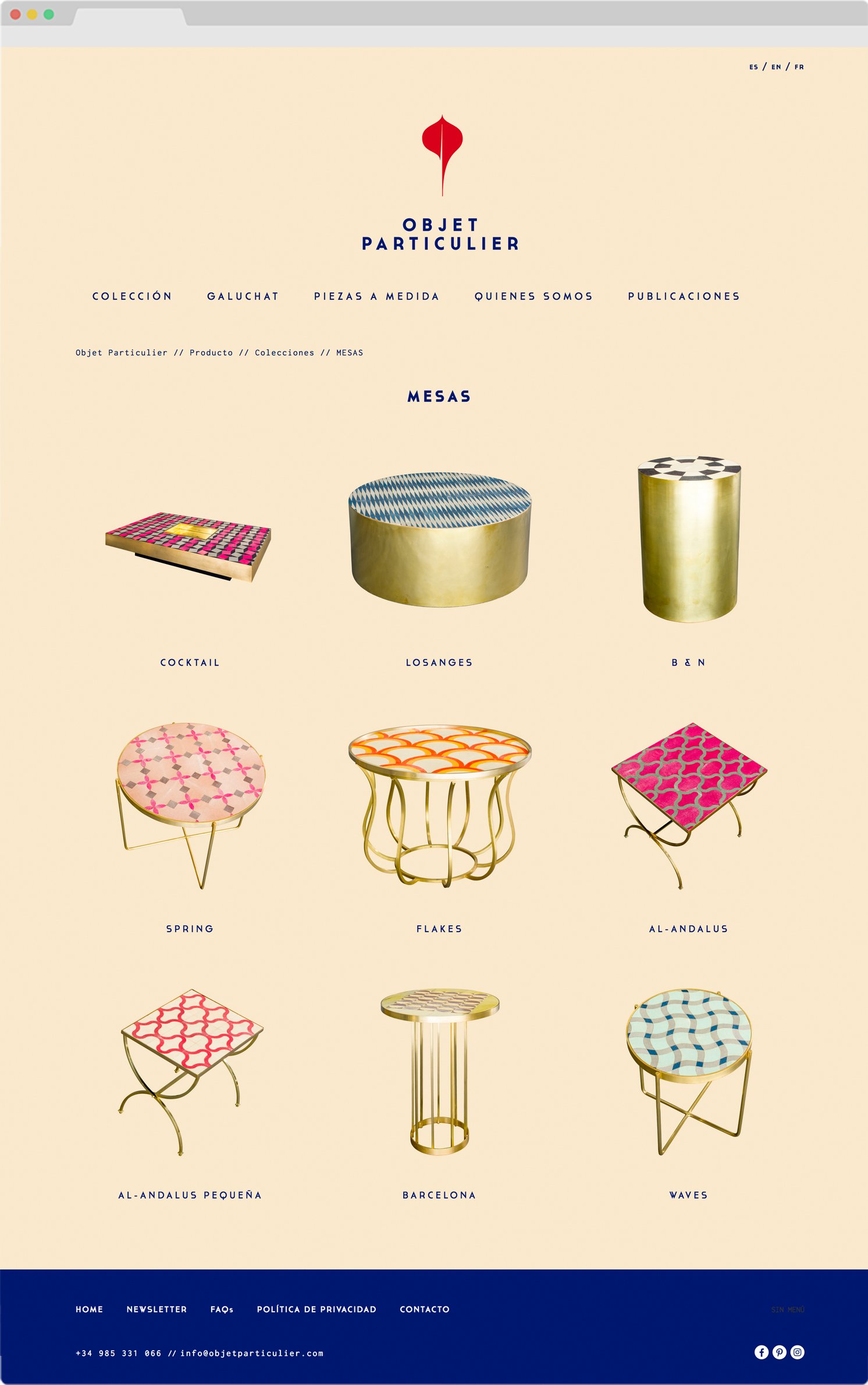 Web Objet Particulier